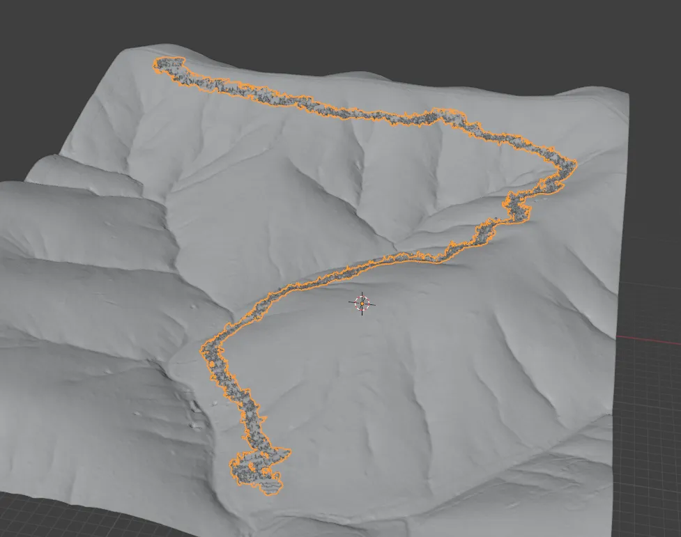 Axe breaker trail zoomed out